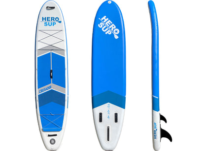 Hero SUP Crusader 11'2" All-Around Inflatable Stand-Up Paddle Board