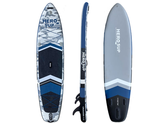 Hero SUP Premium 11' Crusader Inflatable Paddle Board