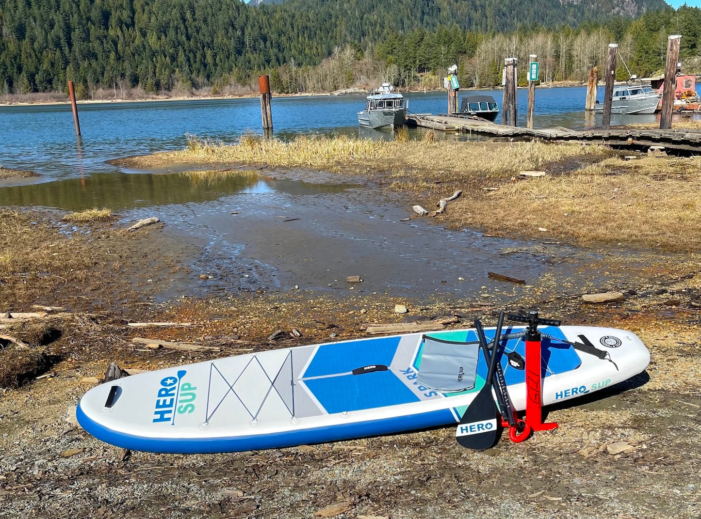 Hero SUP Spark 10'5" All-Around Inflatable Stand-Up Paddle Board